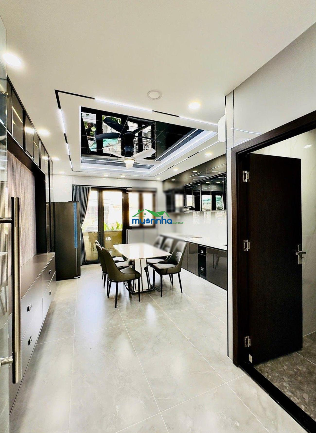 Cần b.á.n nhà đường xe tải kinh doanh gần 100m2 (4x23) 6tầng xây mới 6 phòng 7 wctặng full nội thất - 2