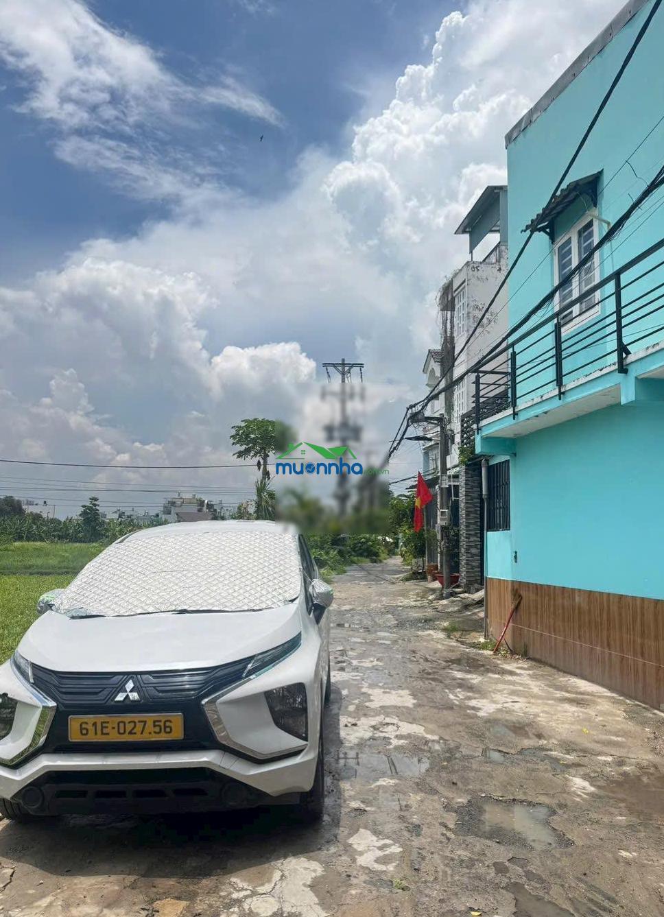 Nhà q12 chủ quyền riêng hẻm ô tô thông 1/ thạnh xuân 33 sát chợ thạnh xuân, 1 lầu 2pn, 3wc. - 2