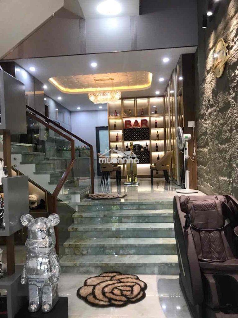 Siêu phẩm mới đẹp 100% nhà 3 tầng, full nội thất cao cấp , hoà xu - 4