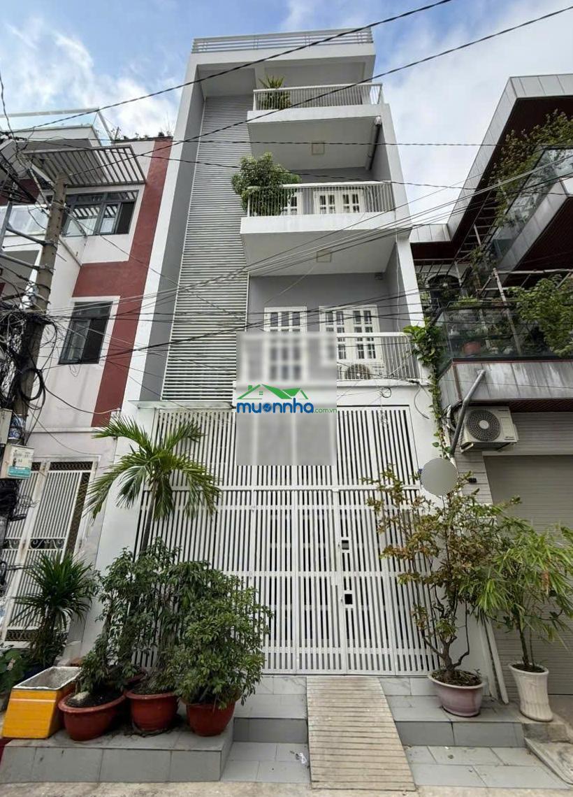 Bán nhà mới đẹp hẻm xe hơi 6m thông bàn cờ đường phạm văn chiêu, p.14, 5 x 9, 4 tầng giá 6.45 tỷ tl