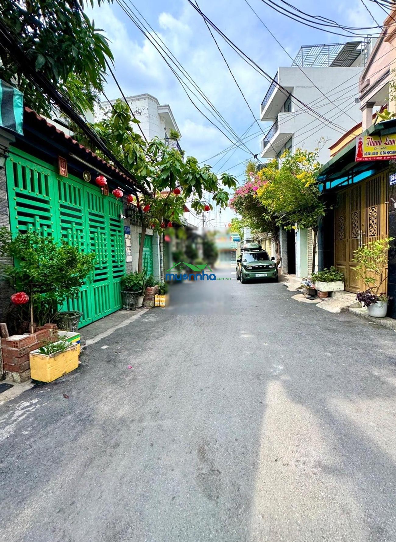 48 m2 (4x12m) 1 trệt hxh lê đức thọ 4 tầng nhỉnh 5 tỷ