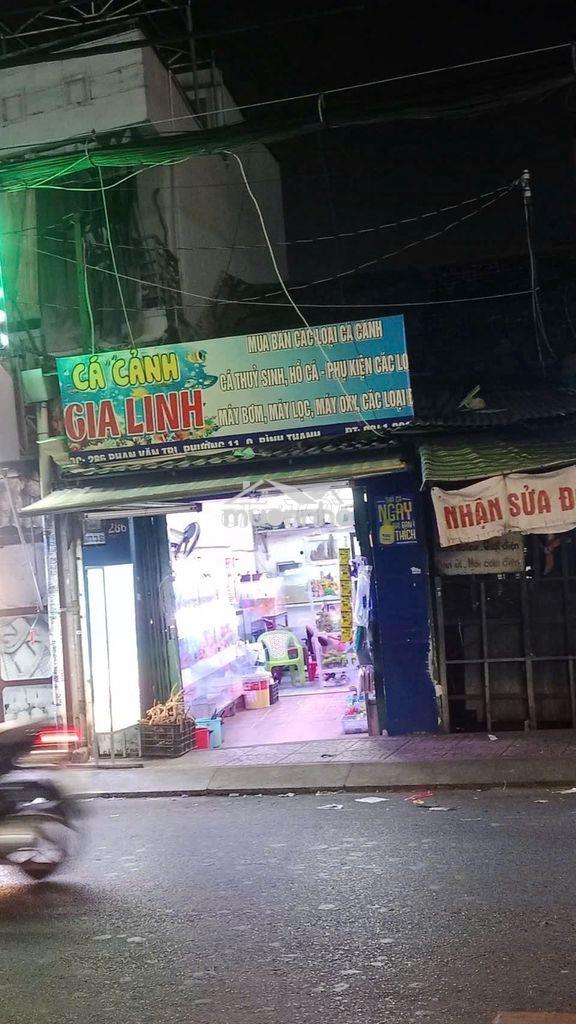 Bán nhà mặt tiền phan văn trị. giá 8,5 tỷ, dt 3,5x16.5