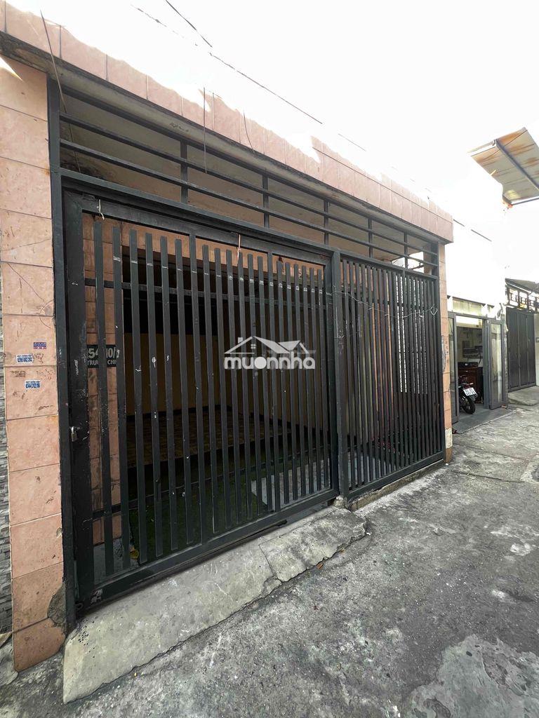 Cho thuê nhà hẻm song hành gần cầu tl. 4,5m x 18m. lửng. giá 6tr