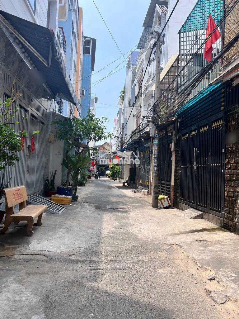 Vườn lài, tân phú, hẻm xe hơi, 52m2, 4 tầng , đang cho thuê 11tr/th - 2
