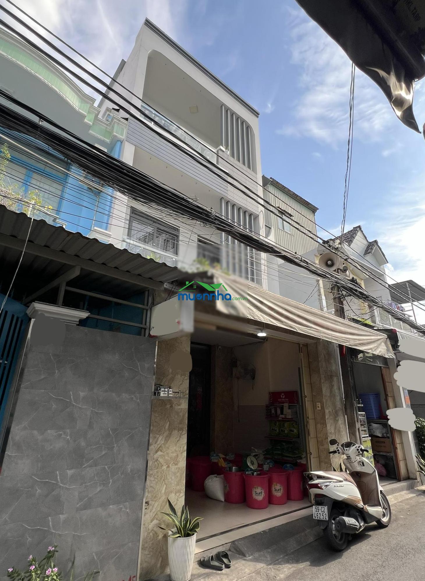 8 tỷ 6 - hẻm 95 - lê văn lương - 2 tầng - ngang 4m2 - nhà mới - tặng nội thất (xem video)