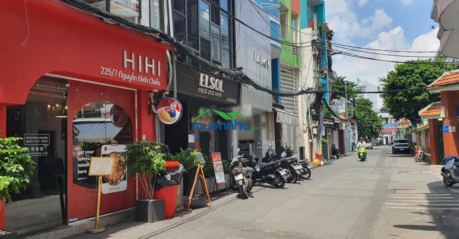 Hiếm q3, nhà 3 tầng, hẻm xe hơi thông nguyễn đình chiểu, dt 71.2m2, giá cực tốt - 2