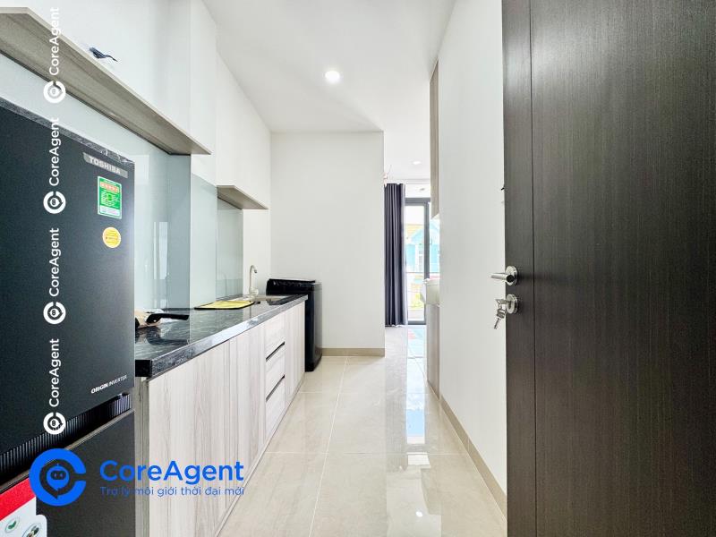 Căn hộ 1 người full nội thất máy giặt riêng có bc - 3