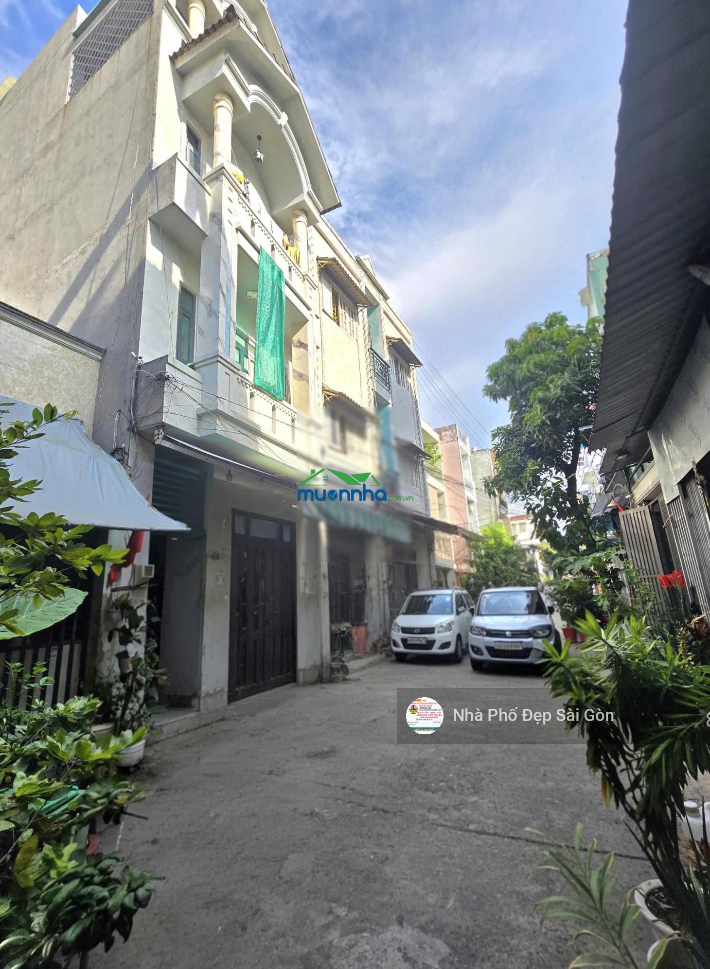 Bán nhà hxh6m đường hương lộ 2, bình tân. dt 4.6x19 - 88m2 - đúc 4 tấm - có 15 phòng chdv - 2