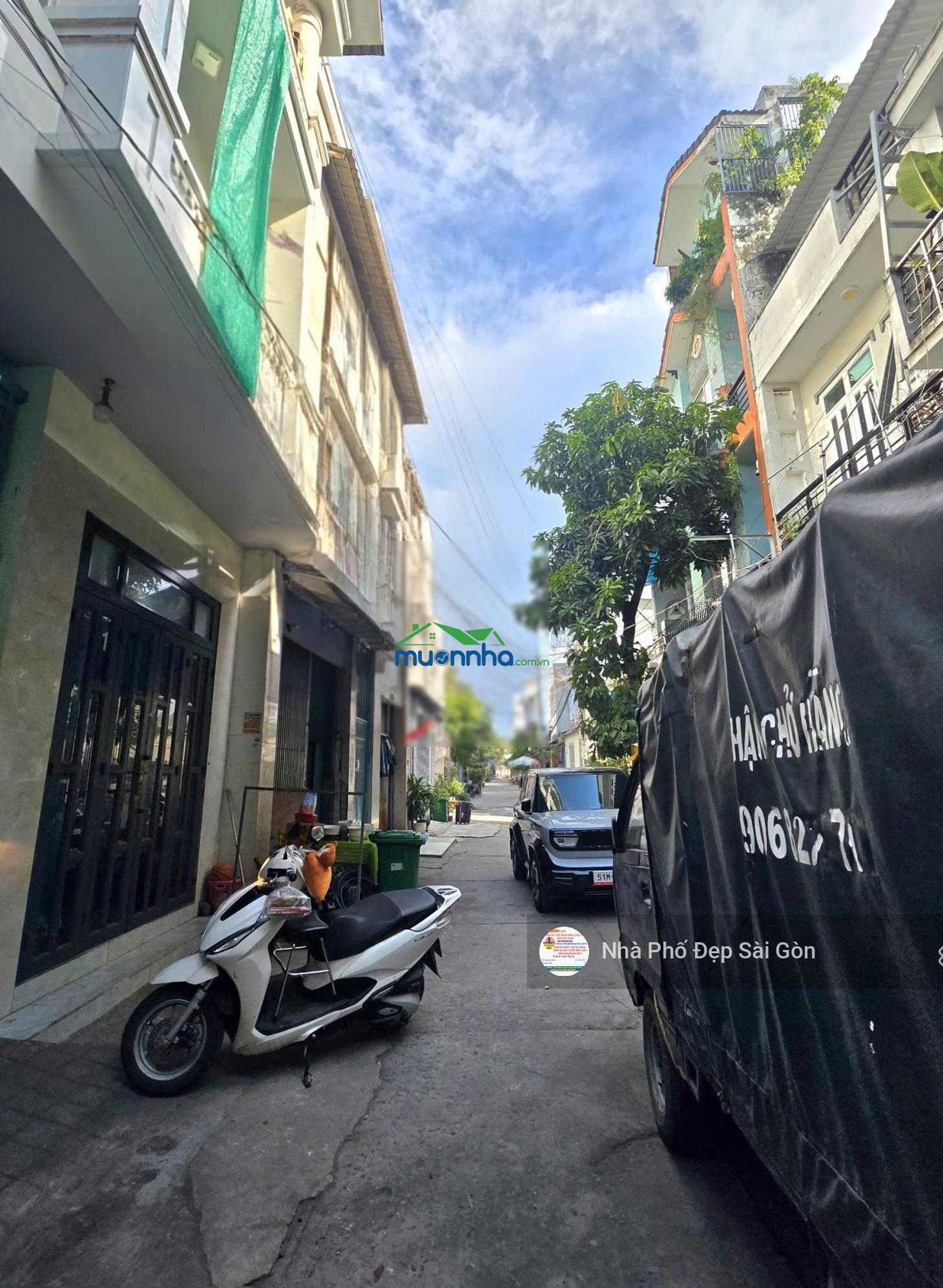 Bán nhà hxh6m đường hương lộ 2, bình tân. dt 4.6x19 - 88m2 - đúc 4 tấm - có 15 phòng chdv