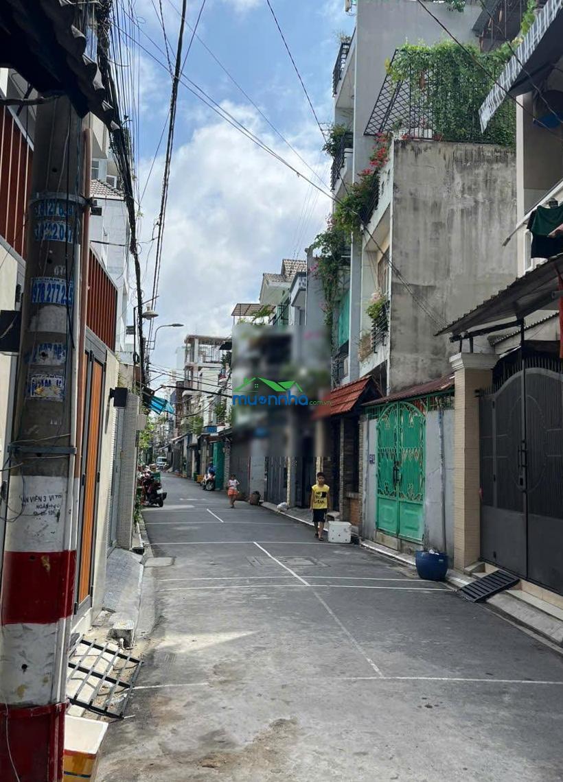 Bán nhà hẻm 8m thoại ngọc hầu - lũy bán bích 4x16 - 3 tầng