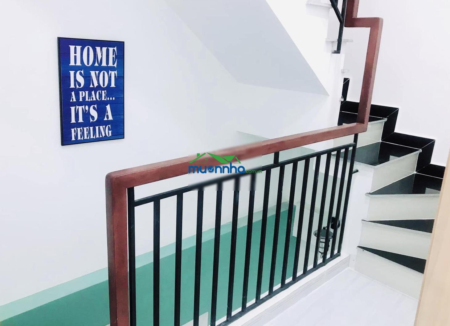 Nhà đẹp 4 tầng (4.3x10m), hẻm thông, sổ đẹp, âu dương lân, phường 3, quận 8 - 4