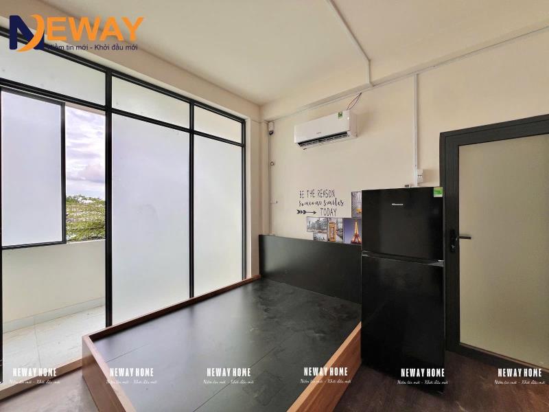 Cho thuê căn hộ khu vực tân phú - studio có bancol siêu rộng - 0926051663