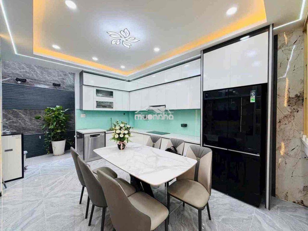 Nhà đẹp đông hưng thuận q12, 64m², 5 tầng, thang máy, hẻm ô tô 11m, 8. - 3