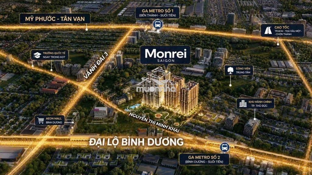 Căn hộ monrei saigon, chỉ từ 45tr/m², nguyễn thị minh khai, bình dương - 2
