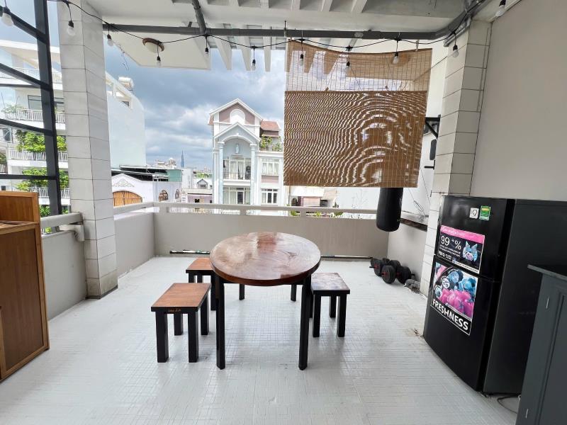 Cho thuê căn hộ full nội thất ban công rộng gần hutech, uef, ngoại thương- nguyễn văn đậu, bình thạnh - 2