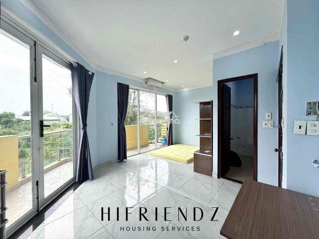 Căn hộ studio sẵn nt thiết kế xinh siêu thoáng - ngay vòng xoay an lạc - 2