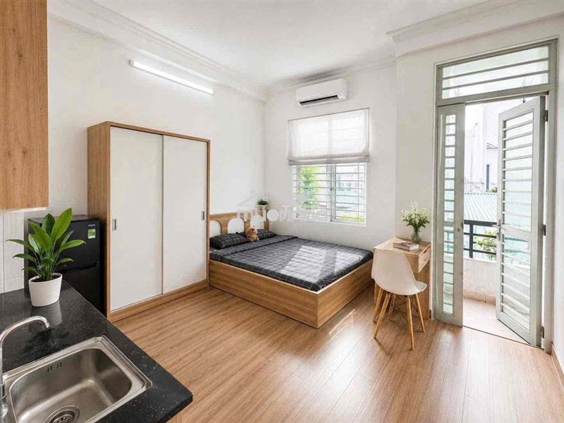 Phòng trọ mới ngay ngã 4 hàng xanh - siêu thoáng