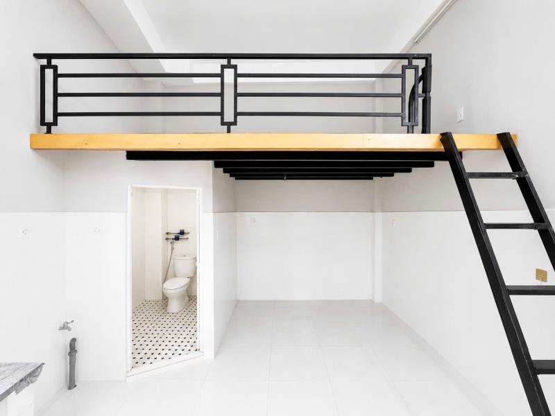 Phòng trọ có gác cao 2m diện tích rộng rãi - 3