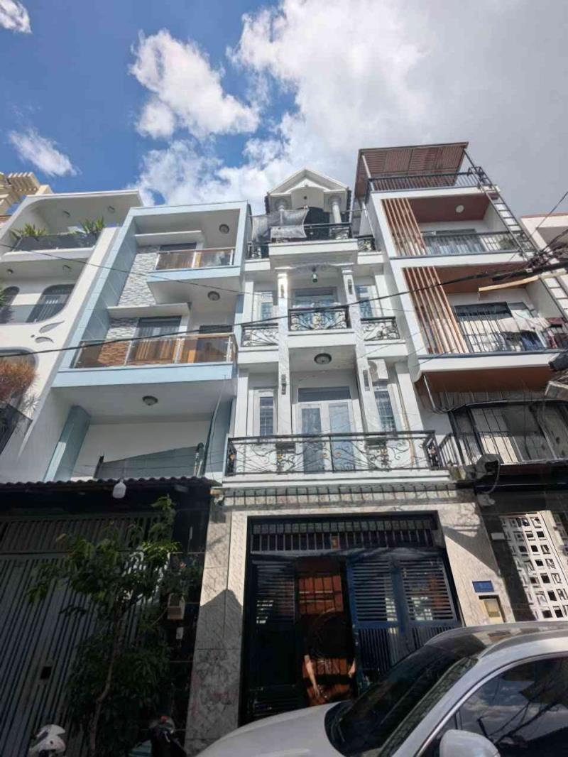 Bán nhà lê văn thọ 5 tầng hẽm xe hơi thông