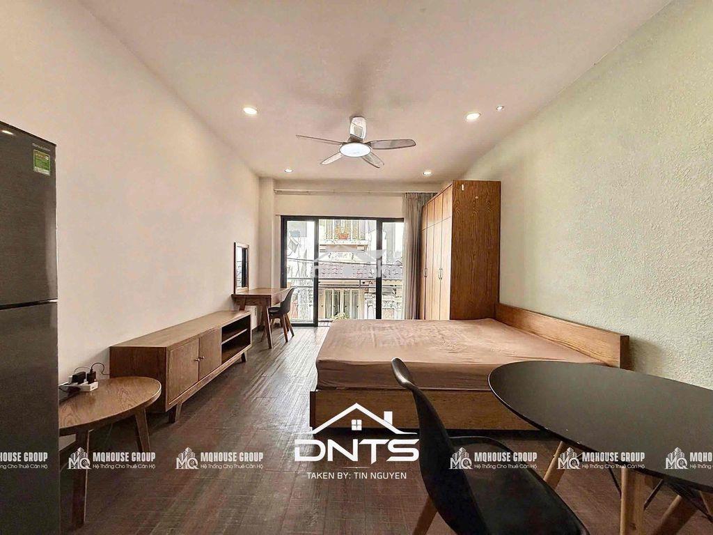 Studio balcony 45m2 đầy đủ nội thất gần limtower, công viên lê văn tám - 3