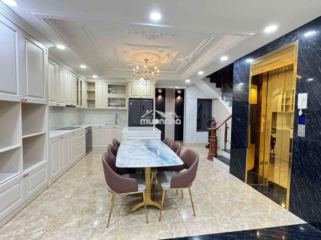 Biệt thự mini xây 5 tầng thang máy hẻm 13m thông khu vip trần thị năm - 4