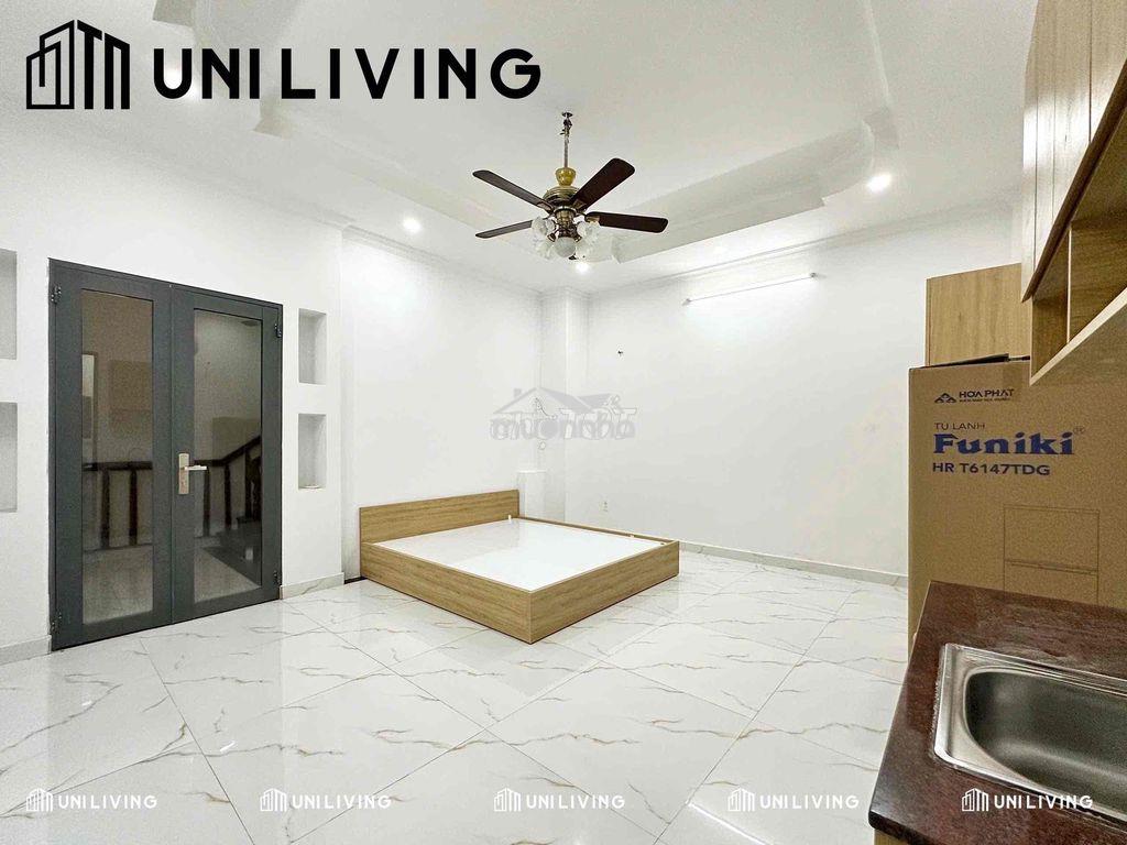 Chính chủ cho thuê chdv mới xây, full nội thất - phòng rộng gần q1 - 4