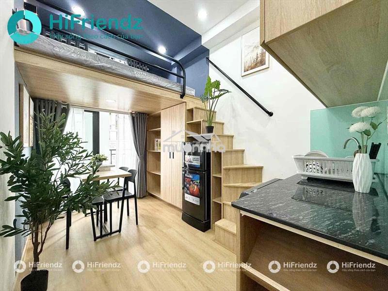 Cho thuê căn duplex full nội thất máy giặt riêng trung tâm bình thạnh