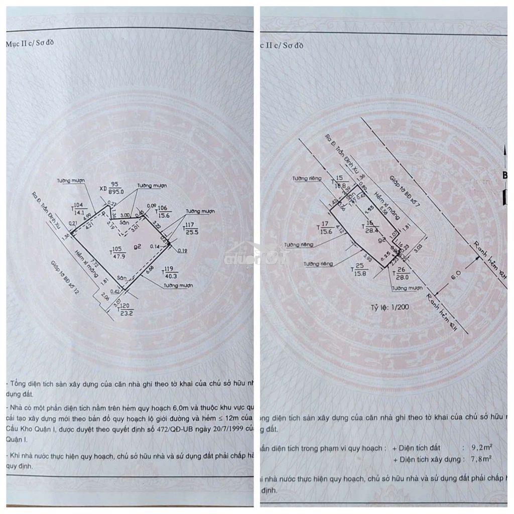 Bán nhà cũ hẻm nhỏ quận 1 có dòng tiền ổn định đường trần đình xu  - 4