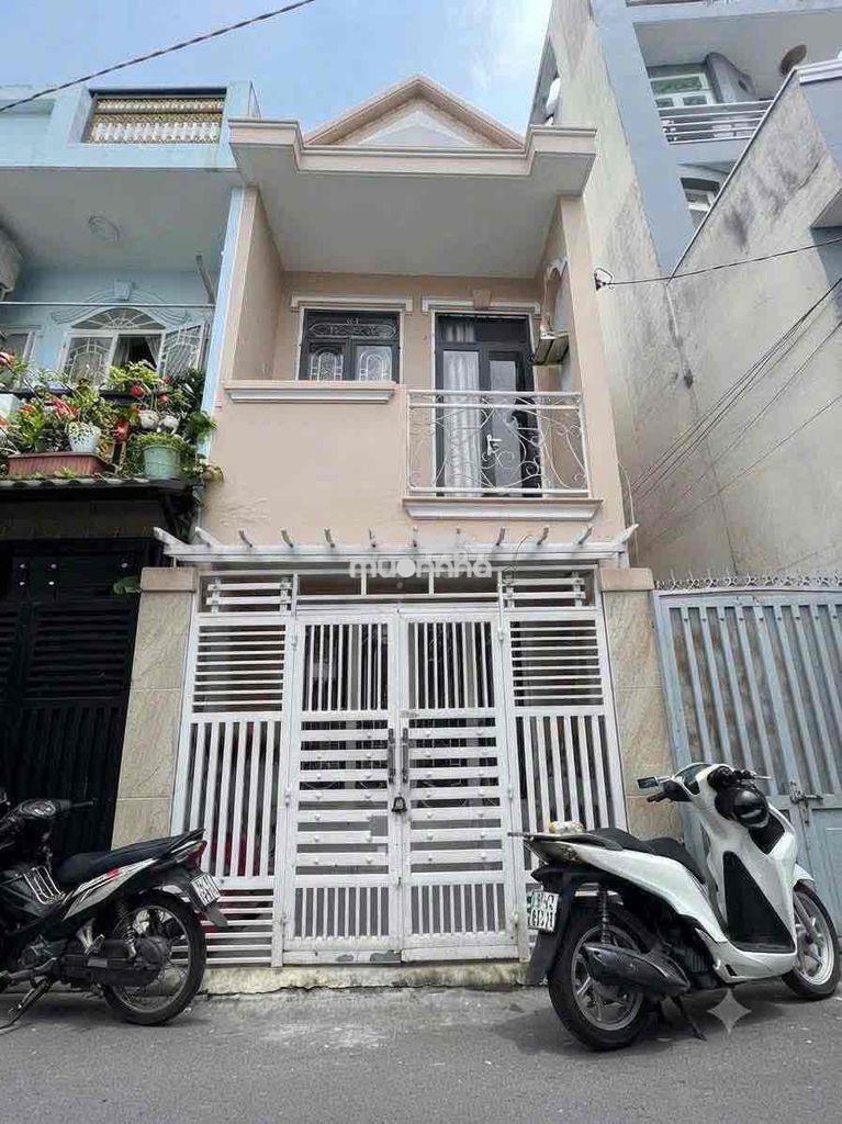 Nhà 1 trệt 1 lầu 2pn 2wc 4x17m hẻm xe hơi đường số lý phục man