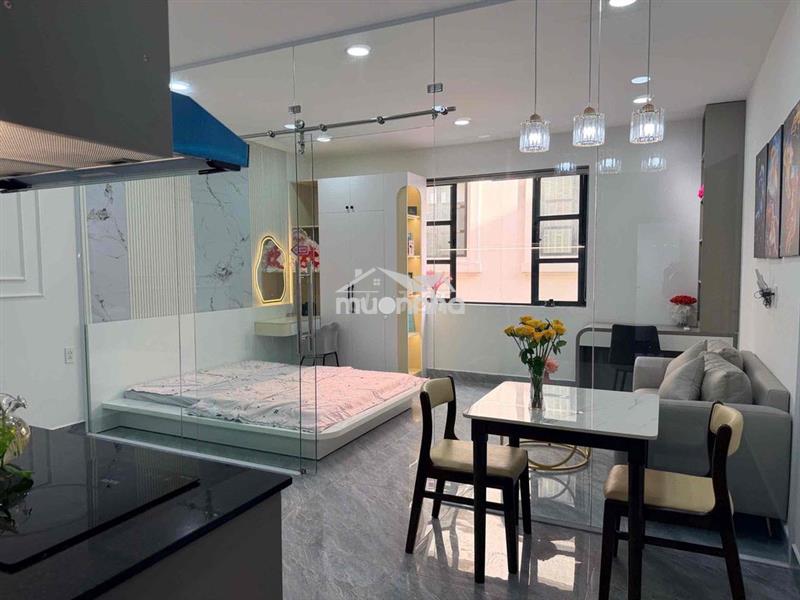 Cho thuê căn 1pn tách bếp khu cityland. cho thuê ngắn hạn