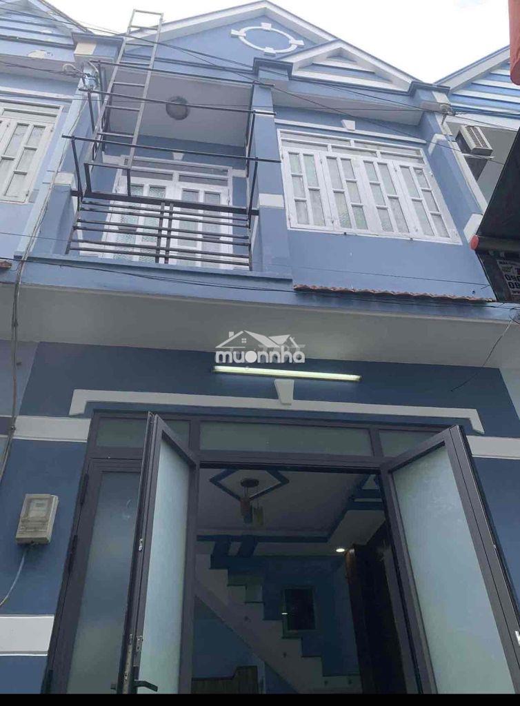 Nhà gần cầu vượt ngã tư ga q12 1 lầu 2pn hẻm xe hơi