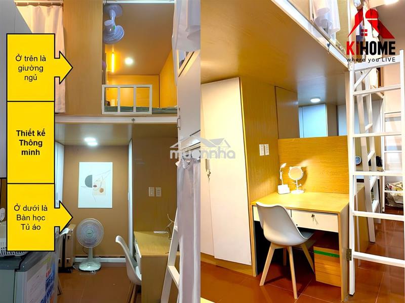 Ktx minideplex cao cấp - bao cp - ngay vincom phan văn trị-ưu đãi sv