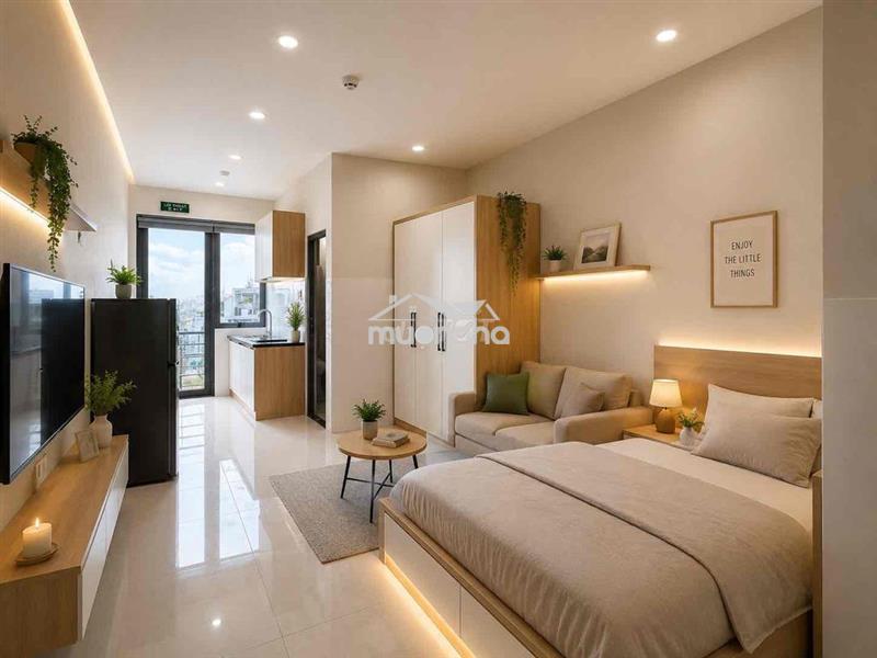 Studio ban công full nội thất ngay mũi tàu trường chinh