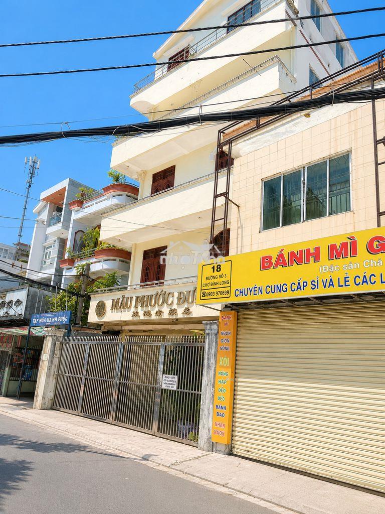 Nhà mặt tiền chợ bình long 7,2 x 19m, khu kinh doanh sầm uất. - 2