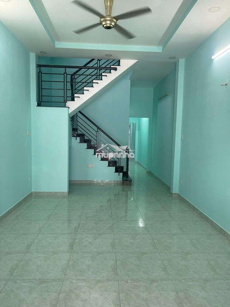 Nhà mới 1 trệt 1 lầu 4x27m 5 phòng 3 wc hẻm phạm hữu lầu