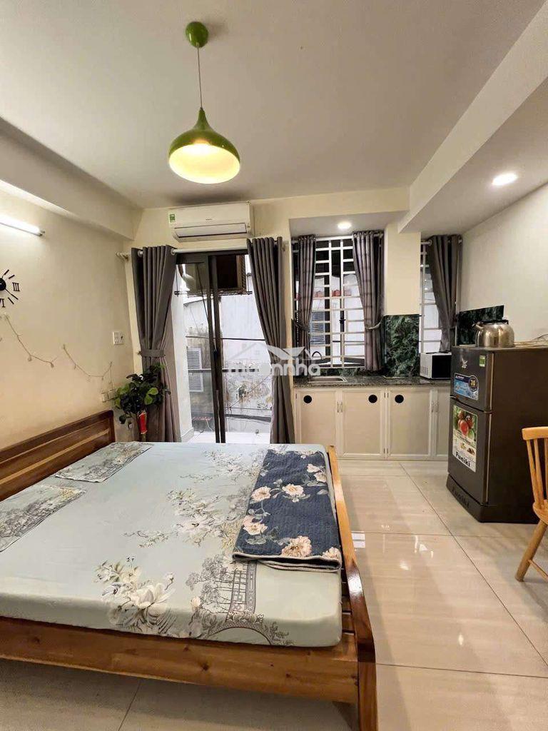 Chính chủ cho thuê studio full nội thất, ban công - ngay dh văn lang - 3