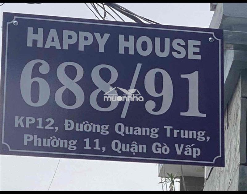 Phòng trọ ktx 50m2 đường quang trung, gò vấp