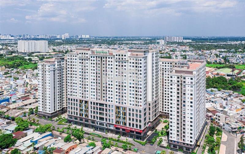 Chính chủ bán ch green river q8, dt 65m2/ 2pn, nhà mới, giá 2.7 tỷ