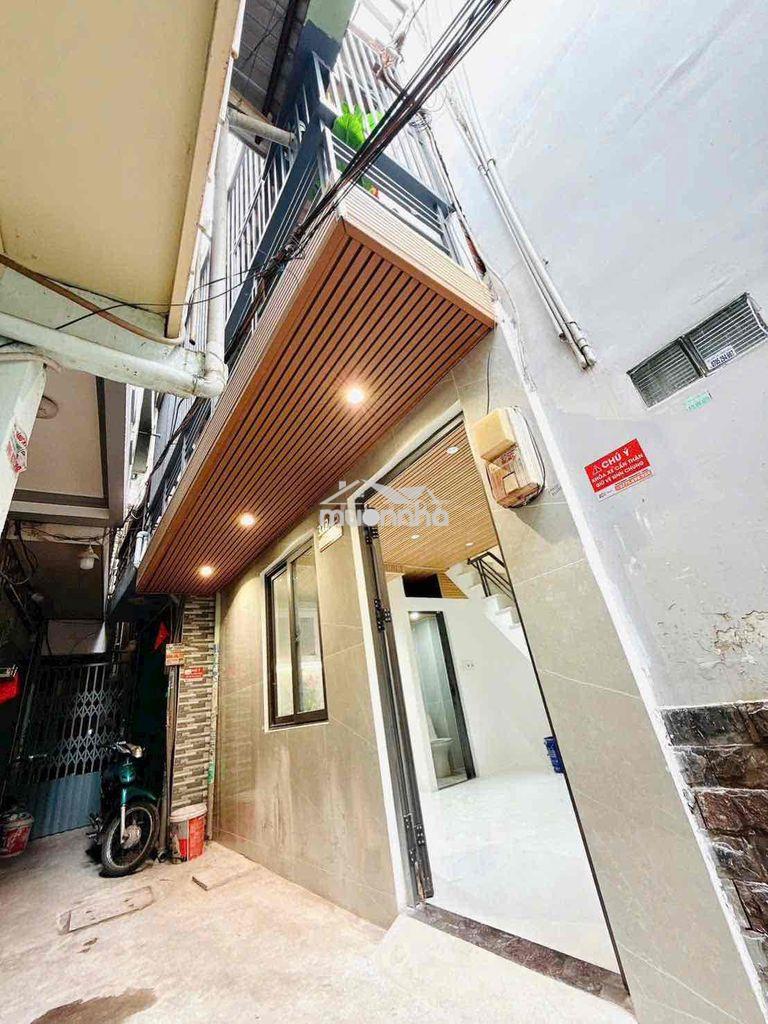 Cho thuê nguyên căn nhà mới tạ quang bửu p3q8 : 7,5tr
