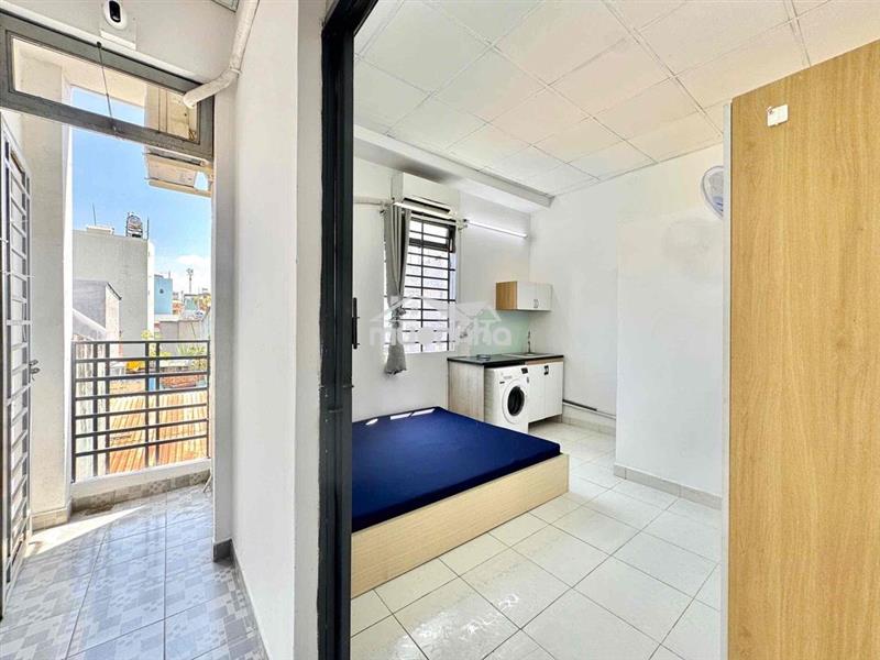 Studio balcon - full nội thất - máy giặt riêng - hoàng sa quận 3