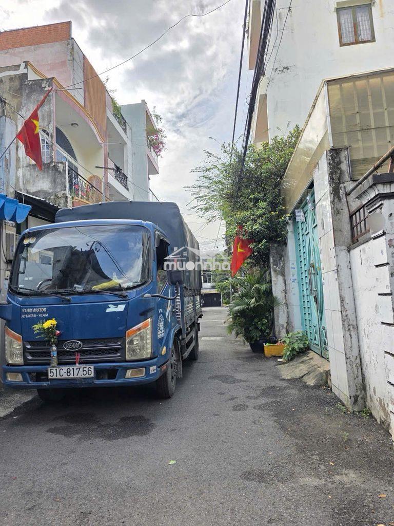 Hẻm xe tải ngay thạch lam p phú thạnh dt 4mx20m cấp 4 giá 7,2 tỷ