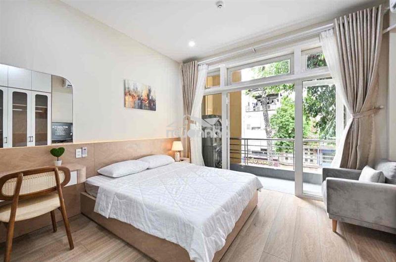 Khai trương căn hộ 1 phòng ngủ - bancol full nt - máy giặt sấy riêng