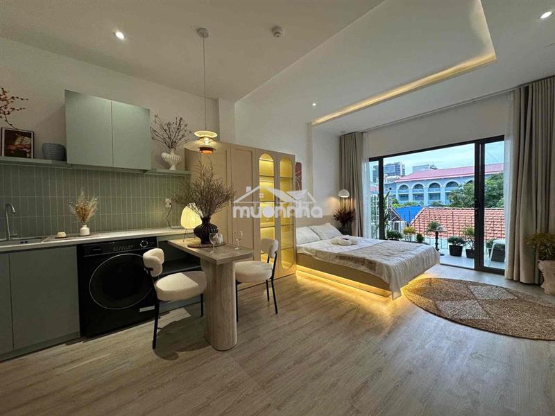 Căn hộ studio ban công giá tốt - ngay etown cộng hoà