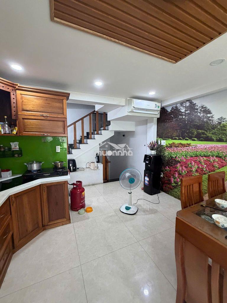 Cho thuê nhà full nt trệt 3 lầu sân thượng hẻm vườn điều ds10 tân quy - 3