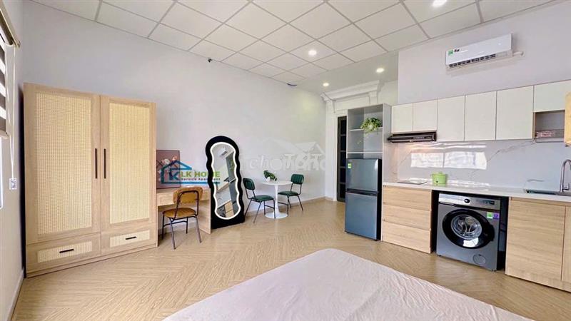 Cho thuê 1pn full nội thất 8tr/th, có thang máy khu cityland gò vấp