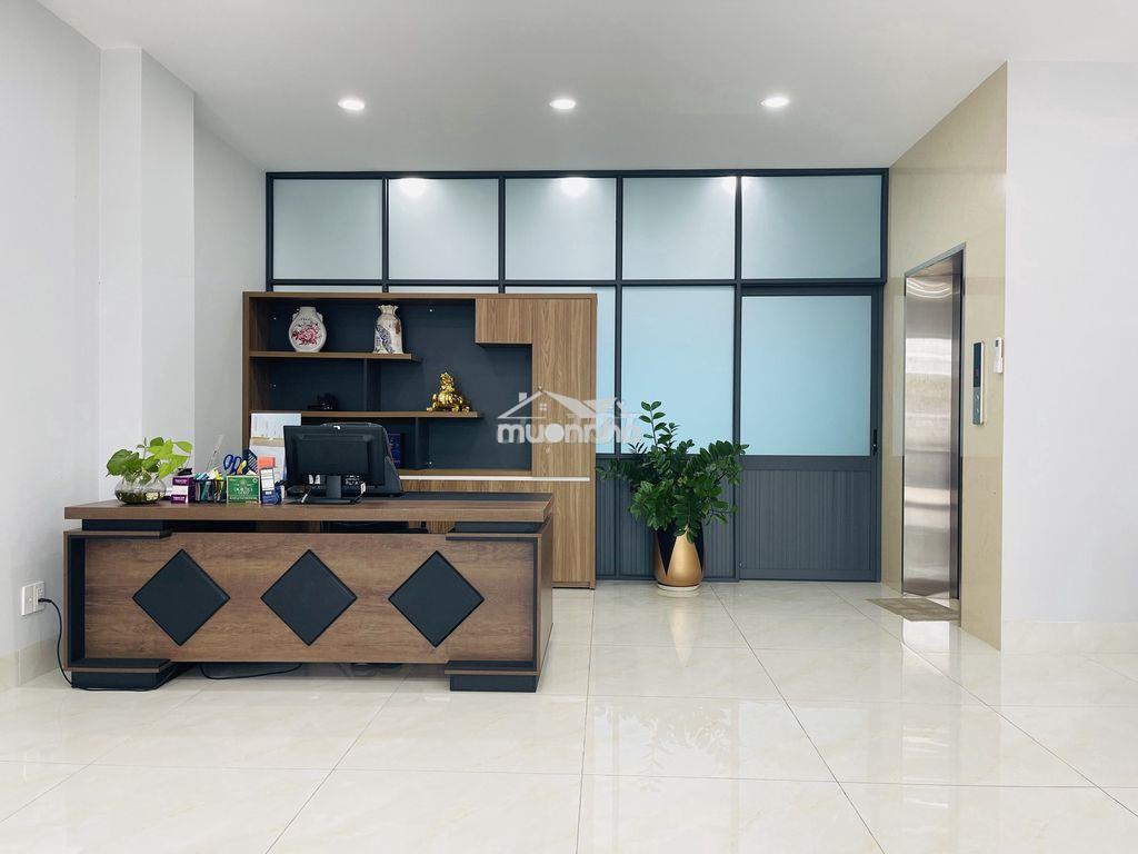 Cho thuê tầng trệt 7x20, ngăn sẵn 2 không gian làm việc, có hầm riêng - 4
