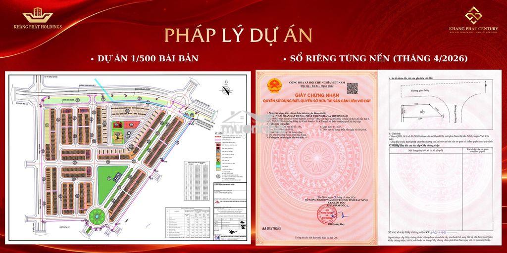 Nhận booking thiện chí lô liền kề góc vip tại khang phát century - 2