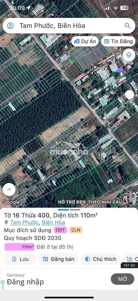 Cần bán  đất thổ cư tam phước biên hòa hỗ trợ vay - 4