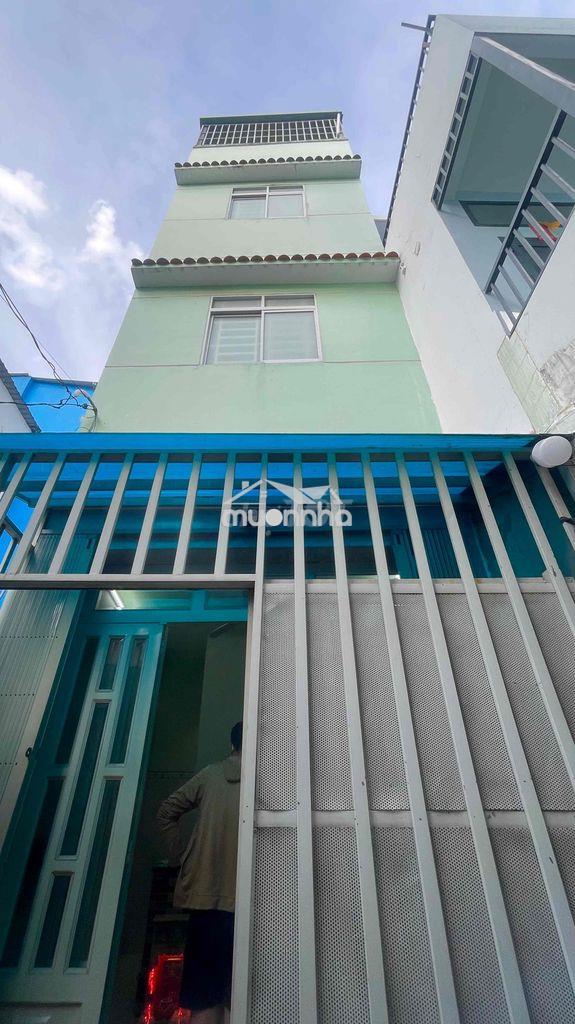 4 tầng-có sân thượng-2 phòng-gần chợ - 2