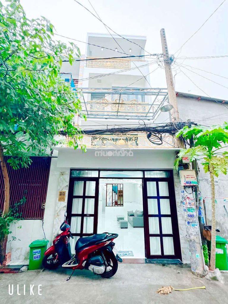 Nhà lê văn quới 4x14m đúc 3 tấm 4pn hẻm ô tô 1 sẹc